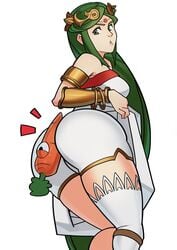 palutena from kid icarus by splashbrush