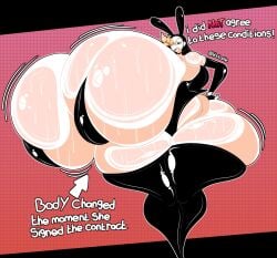 1girl 1girls angry angry_expression angry_face big_breasts big_thighs breasts breasts_bigger_than_head bunnysuit coral_glasses dream_bbq ena_(series) female female_focus female_only giant_breasts giant_thighs gigantic_breasts gigantic_thighs huge_breasts huge_thighs hyper hyper_breasts hyper_thighs large_breasts large_thighs massive_breasts massive_thighs pale pale-skin pale-skinned_female pale_body pale_skin pale_skinned_female plump plump_breasts plump_thighs solo solo_female solo_focus sweat sweatdrop sweating sweaty sweaty_body sweaty_breasts thighs thighs_bigger_than_head voctopie voluptuous voluptuous_body voluptuous_female