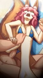 tamamo no mae (fate) from fate (series) by myrneko