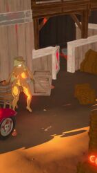 3d 3d_animation 720p animated applejack_(mlp) big_ass big_breasts blowjob_gesture equine equine_penis erection excessive_genital_fluids excessive_precum fully_nude futanari getting_erect horsecock my_little_pony precum satoxica solo_futa tagme twerking video yellow_body