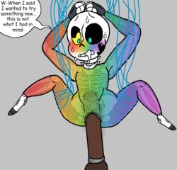 female ink ink_sans_(fan_character) pussy rainbow sans undertale undertale_fanfiction vagina vaginal_penetration what