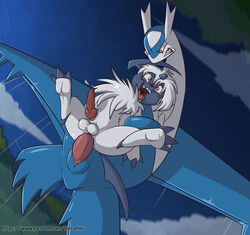 2boys 3_toes absol anal anal_sex balls big_penis blue_fur canine canine_penis claws clenched_teeth cloud dragon fangs feet feral feral_on_feral flying flying_sex fuf furry gay genital_slit holding interspecies knot large_penis latios legendary_pokemon long_neck looking_away looking_down male male_only male_penetrating mammal motion_lines night nintendo outdoors paws penetration penis pokemon pokemon_(species) pokemon_rse red_eyes red_penis scalie sex sheath size_difference sky slit smile teeth testicles text tongue url video_games watermark white_fur yaoi
