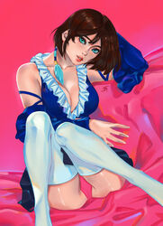 female final_fantasy final_fantasy_x panties pink_panties solo tattiart upskirt yuna