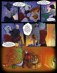 ! 2010 3_dog_night_christmas_issue 4_toes 5_fingers anthro anthro_only armchair ass barefoot black_fur black_nose blue_eyes blue_hair blue_penis blue_tail brown_fur brown_spots brown_tail canine carrying caught chair cheek_tuft christmas christmas_tree clothed clothing comic comic_sans countershade_face countershade_tail countershade_torso countershading demicoeur dialogue ear_tuft ears_back english_text erection eyebrows facial_markings feline fellatio female femboy fire fireplace fluffy fluffy_tail front_view full-length_portrait fully_clothed fur furgonomics furry furry_only gift girly green_hair grey_fur grey_nose grey_tail grin group hair hands_on_hip holidays hoodie inside interspecies kaj kana katia kneeling leopard_spots living_room lynx male mammal markings multicolored_fur multicolored_hair nikki_(demicoeur) no_humans oral oral_penetration pants pawpads penetration penis pink_pawpads pink_tongue portrait purring red_eyes red_markings sex short_hair shoulder_carry side_view sitting smile sound_effects speech_bubble spots spotted_fur standing sweater table text three-quarter_portrait toes tongue tongue_out tree tuft two_tone_fur two_tone_hair two_tone_tail walk-in whiskers white_fur white_tail wolf wood yaoi