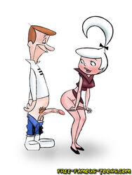 father_and_daughter flats free-famous-toons george_jetson hanna-barbera incest jab judy_jetson penis pussy testicles the_jetsons