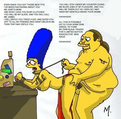 breasts chubby color comic_book_guy fat fat_man female human male marge_simpson morbidly_obese morbidly_obese_male nipples nude obese obese_male overweight overweight_male penis sex side_view straight tagme the_simpsons