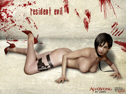 1girls 3d ada_wong ada_wong_(caroline_ribeiro) asian capcom danny_(artist) dbd dead_by_daylight female female_only resident_evil resident_evil_4 solo