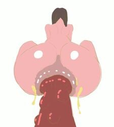 anal_juice animated anus ass big_anus big_ass female no_sound pon_(artist) video