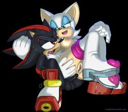 rouge the bat from sonic (series) by hotred