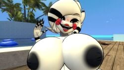 blood breasts female female_only five_nights_at_freddy's fnaf garry's_mod marie_(cryptia) naked nude puppet_(fnaf) solo white_body