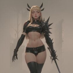 ai_generated blindparty futanari magik_(illyana_rasputin) marvel solo