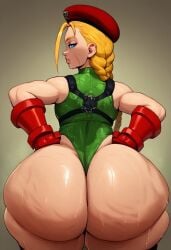 ai_generated big_ass cammy_white capcom cellulite gigantic_ass gvukub huge_ass street_fighter wide_hips