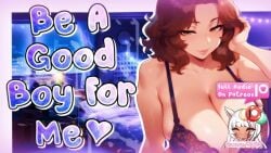 1girls age_difference animated asmr audio blowjob bra brown_eyes brown_hair fellatio female foot_fetish foreplay kink large_breasts light-skinned_female light_skin lingerie milf miyukiva mp4 patreon_exclusive seductive seductive_look seductive_smile sound tagme video