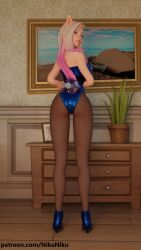 3d 3d_(artwork) 3d_animation 3d_model ahri ass big_ass blender blonde_hair blush breasts curvy female girl girly hot_girl huge_ass jewelry k/da_all_out_ahri k/da_all_out_series kneeling laying_down league_of_legends light_skin lips lipstick long_hair looking_at_viewer necklace nikaniku open_legs outfit skinny spread_legs spreading vastaya white_body