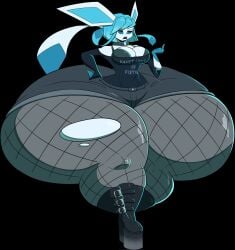 big_ass big_breasts breasts bubble_butt cinderdraws eeveelution glaceon huge_ass huge_breasts hyper_ass pokemon pokemon_(species) thick_thighs wide_hips