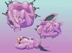 absurd_res after_vore aroused digestion ejaculation generation_1_pokemon genitals hi_res human large_prey male male_pred mammal nidorino nintendo oral_vore penis poisonsneksoffie pokemon pokemon_(species) size_difference smaller_pred vore