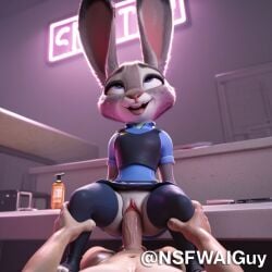 ahe_gao ai_generated anthro disney grey_fur heart-shaped_pupils judy_hopps looking_pleasured nsfwaiguy penis riding riding_penis saliva tongue tongue_out vaginal_penetration vaginal_sex watermark zootopia