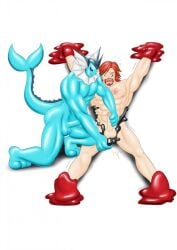 alabuster anal anal_sex anthro blonde_hair blue_hair chest_fur clothing dildo dildo_in_ass dildo_insertion eevee eeveelution espeon flareon furniture generation_1_pokemon generation_2_pokemon generation_4_pokemon generation_6_pokemon glaceon gloves goo_transformation group hair hand_grab handwear hi_res human jotlteon latex latex_transformation leafeon leg_grab male male/male mammal muscular nintendo object_in_ass penetration pokemon pokemon_(species) red_body red_clothing red_gloves red_hair red_handwear sex_toy sex_toy_in_ass sex_toy_insertion slime sylveon table toy_transformation transformation umbreon vaporeon