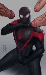 gay hecarito miles_morales_(playstation) nsfw spider-man:_miles_morales_(ps5) spider-man_(miles_morales) yaoi