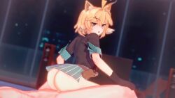 1boy 1boy1girl 1girls 2025 ahoge animal_ears animated ass bare_ass blonde_hair bottomless bottomless_female bounty_hunter cat_ears clothed clothed_female clothed_female_nude_male clothed_sex deep_penetration dokibird faceless_male female_focus female_on_male female_on_top gloves green_eyes indie_virtual_youtuber koikatsu light-skinned_female light-skinned_male light_skin looking_at_viewer looking_away male male/female no_sound nude nude_male nude_male_clothed_female penis penis_in_pussy riding riding_cock riding_penis sex_from_behind short_hair shorter_than_10_seconds tagme vaginal_penetration vaginal_sex video virtual_youtuber vtuber wataamage x_hair_ornament yellow_hair