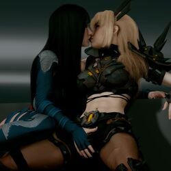 2girls 3d breasts curvaceous curvy curvy_figure elizabeth_braddock female geek_gump hips illyana_rasputin magik_(illyana_rasputin) magik_(marvel_rivals) marvel marvel_comics marvel_rivals mature mature_female mutant mutant_(marvel) psylocke psylocke_(marvel_rivals) slim_waist thick thick_hips thick_legs thick_thighs thighs voluptuous waist wide_hips x-men yuri