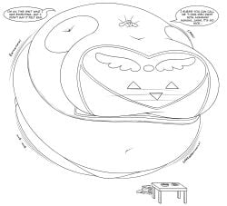 balloon_inflation big_breasts breasts female furry huge_breasts hyper_breasts inflation lj_caffie milf spherical_inflation tagme thick_thighs toriel undertale wide_hips