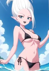 1girls ai_generated arinsu big_breasts big_tits bikini black_bikini black_lipstick black_nail_polish blue_eyes bra breasts cute cute_eyes cute_face cute_female cute_smile dr._arinsu dragon_ball dragon_ball_daima dragon_ball_super dragon_ball_z eyeliner female female_focus female_only glind huge_breasts huge_tits ia_art_zl_(artist) lipstick makeup nail_polish panties pink_body pink_skin pink_skinned_female red_eyeliner sea tits white_hair white_hair_female