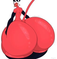 helluva_boss moxxie_(helluva_boss) stemingbunbun tagme