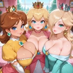princess daisy from mario (series) by lay-oreo