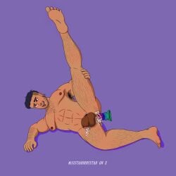 balls bara bara_butt bara_tiddies big_balls bottom cum dildo eyebrow_piercing gay gooner gooning guiche_piercing hunk jshornystar justahornystar leaking_cum leaking_cum_from_asshole male male_only male_tits muscle nipple_piercing nipples power_bottom prince_albert_piercing soft_penis softie solo_male tounge_out