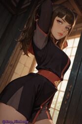 1girls ai_generated anji(avatar) avatar_the_last_airbender clothed emp_kimberly female posing