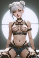 ai_generated blue_eyes elizabeth_leonhart original_character silver_hair