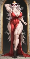 ai_generated bird demon goetia helluva_boss owl stella_(helluva_boss) surikat