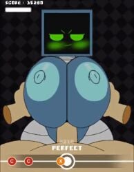 anon anonymous_male artist_request ass ass_bigger_than_head ass_focus ass_up beat_banger breast_grab breasts breasts_bigger_than_head female karen_plankton robot robot_girl tagme unknown_artist video