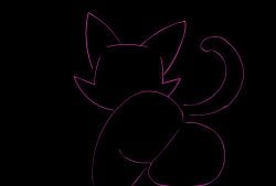animated anus ass black_body black_fur bonesawbingus butt_jiggle deltarune felid female fur genitals heterochromia jiggling looking_at_viewer looking_back looking_back_at_viewer mammal pussy smile solo spread_pussy spreading undertale_(series)
