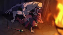 2boys 4_arms 80hertzmoan amulet anal animated arched_back arm_pull_doggy_style ass ass big_butt broken_staff censored clothed_male defeat defeat_sex defeated defeated_hero doggy_style femboy from_behind gay grabbing_hip grey-skinned_male grey_skin gritted_teeth hand_on_hip hips interspecies larger_male mage magic_user magic_wand male male_only male_rape_victim monster monster_on_male monster_rape mosaic_censoring mp4 multi_arm multi_limb pale-skinned_male pale_skin rape raped_by_monster restrained rough_sex sana_(artist) smaller_male sound staff tagme tendrils thick_thighs thighs torn_clothes torn_clothing video voice_acted wizard_hat wooden_staff yaoi