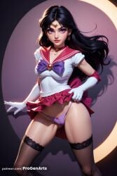 1girls ai_generated artist_name ass_visible_through_thighs bishoujo_senshi_sailor_moon black_hair black_thighhighs bow breasts cameltoe choker circlet clothes_lift collarbone earrings elbow_gloves gloves hi_res highleg jewelry lace_trim lifted_by_self lips long_hair looking_at_viewer magical_girl medium_breasts mole mole_on_thigh navel panties patreon_username pleated_skirt progenarts purple_bow purple_eyes purple_panties red_choker red_sailor_collar red_skirt rei_hino sailor_collar sailor_mars sailor_senshi_uniform skirt skirt_lift solo spread_legs star_\(symbol\) star_choker star_earrings thighhighs thighs tiara underwear web_address white_gloves