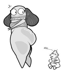 big_ass big_breasts breasts bubble_butt female furry huge_ass huge_breasts huntress_(lewdewott) lewdewott tagme thick_thighs wide_hips