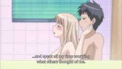 1080p 1boy 1girls animated arms_around_neck ass bath bathroom between_buttocks blonde_hair blowjob blush bouncing_breasts breasts caressing_face cum cum_in_mouth ejaculation english_subtitles english_text erection fellatio female fingering_pussy fingers_on_tongue furueru_kuchibiru green_eyes hand_on_head hentai high_resolution holding_penis japanese japanese_voice_acting katakura_kon kissing kissing kissing_back licking_fingers longer_than_2_minutes longer_than_3_minutes longer_than_4_minutes longer_than_5_minutes longer_than_one_minute looking_at_partner male nipples oral pashmina penis rubbing rubbing_penis screencap smug_face sound sucking_penis tagme teacher teacher_and_student tongue tongue_out uncensored video