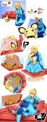 pichu from metroid by lazei