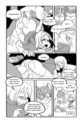 1boy 1girls ass big_bad_wolf cum female little_red_riding_hood male nude penis sasatseng tagme