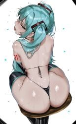 1girls absurdres aelion_draws ahoge anus aqua_eyes aqua_hair arm_tattoo ass ass_focus ass_tattoo back_view bare_shoulders bent_over big_ass big_breasts big_butt big_thighs black_and_white black_bra black_legwear black_lips black_nails black_panties black_underwear blhat blue_eyes blue_hair blush boots bottomless bra breasts butt butt_tattoo cameltoe clitoris clothed clothed_female clothing couch cyan_hair feet female female_focus female_only from_behind full_body full_color garter_belt gigantic_ass gloves goth_fashion green_hair hair_ornament hatsune_miku highleg highleg_panties highres huge_ass huge_thighs human human_female jewelry kneeling kneeling_on_couch legwear light-skinned_female light_skin long_hair long_sleeves long_twintails looking_at_viewer looking_back no_shoes nude paid_reward_available pale_skinned_female panties parted_lips presenting presenting_ass pussy rear_view ring shimapan shirt sideboob simple_background sitting sitting_on_face skirt sleeveless sleeveless_shirt small_breasts smile smiling smiling_at_viewer soles solo solo_female spikes sweat sweatdrop sweater tattoo tattoos thick thick_hips thick_thighs thigh_boots thighhighs thighs thong toenails toes twintails uncensored underwear underwear_only vertical_anus very_long_hair vocaloid white_background wide_hips