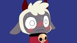 1boy 2d ahe_gao ambiguous_gender ambiguous_penetration anal animated anthro blush bonesawbingus collar cult_of_the_lamb cum cum_in_ass cum_inside drooling effect effects gay gay_sex happy heart heart-shaped_pupils lamb_(cult_of_the_lamb) male male_penetrated mp4 open_mouth rolling_eyes shieldshroud sound sound_edit tagme tail tailwag tentacle tentacle_rape tentacle_sex tongue_out twinkleparkvo video voice voice_acted warning white_fur wince