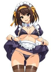 suzumiya haruhi from suzumiya haruhi no yuuutsu by haruhisky