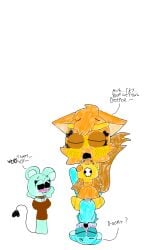 aged_up bear_boy blush bottomless breasts brown_sweater cat_girl closed_eyes cum cum_in_mouth cum_in_pussy cyan_fur dick_in_pussy dizzy_eyes dorito_(sprunki) embarrassed_nude_male female horny_female incredibox_mod intersex male mint_fur moaning_female moch_(sprunki) mouse_girl no_bottomwear no_panties no_shorts nude_male open_mouth orange_fur pussy riding_dick sky_(sprunki) slixtz23 sprunki sprunki_oc tagme topwear_only vagina vaginal_insertion vaginal_sex vulva yellow_crop_top yellow_headband