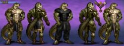 abs anthro arm_tattoo balls big_balls big_penis bleats bottomwear butt clothing crocodile crocodilian english_text erection feet foot_wraps genitals green_body green_scales half-closed_eyes hand_wraps hi_res huge_balls huge_penis humanoid_genitalia humanoid_penis loincloth male model_sheet muscle_tone muscular muscular_anthro muscular_male narrowed_eyes nude pants pecs penis reptile scales scalie scuted_tail shirt shoulder_tattoo smile smirk smug smug_face smug_grin solo sweatpants t-shirt tarik_(rivanzlatan) tattoo text topwear vein veiny_penis wraps yellow_sclera