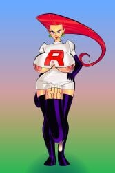 jessie (pokemon) from pokemon by croquant