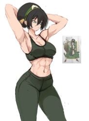 toph bei fong from avatar the last airbender by rakeemspoon