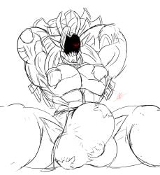 buff bulge bulge_through_clothing circuit_the_robot macro rage_raptor red_eyes robot robot_male tall wire_hair
