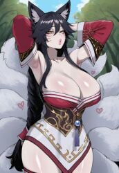 ahri from league of legends by truck kun
